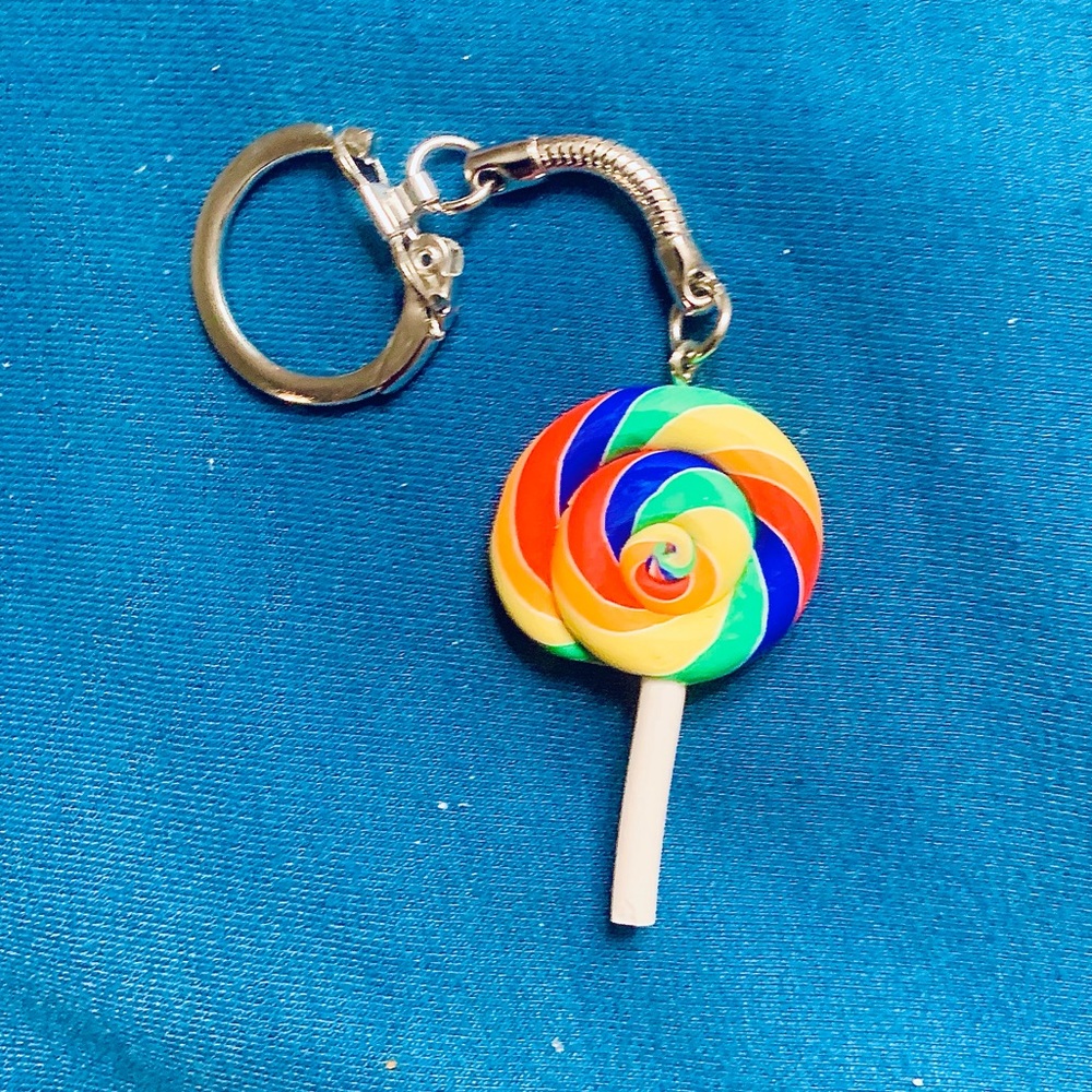 lollipop keychain